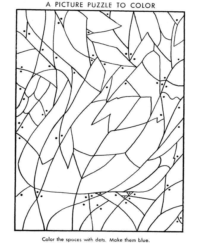 Hidden picture coloring page swan hidden pictures picture puzzles hidden picture puzzles