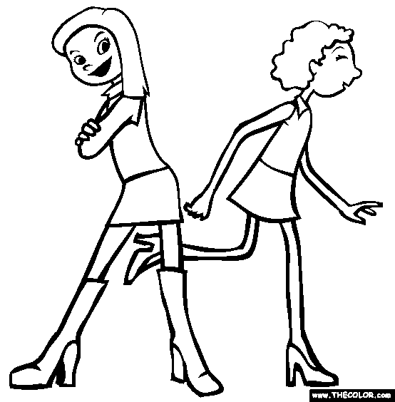 High heels coloring page free high heels online coloring