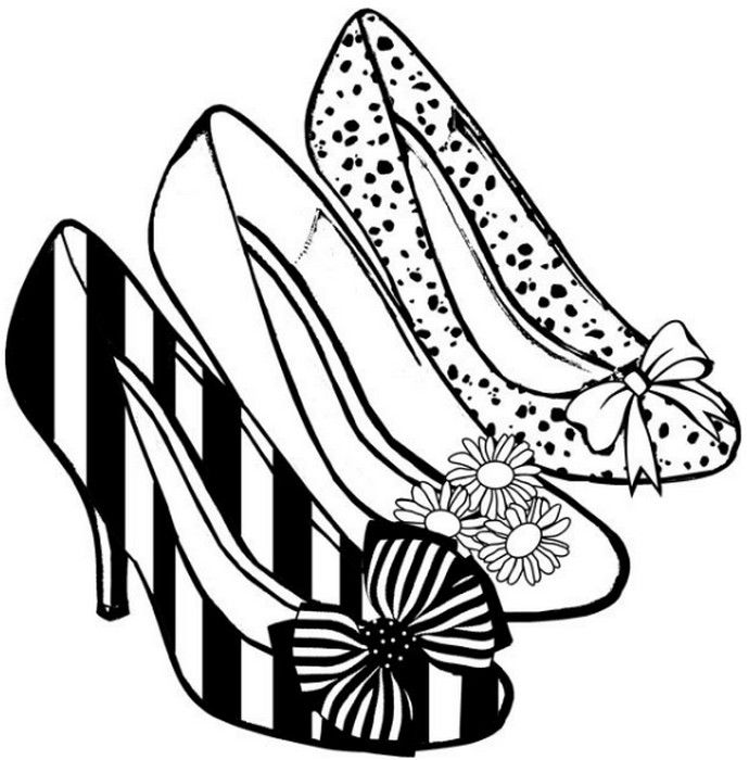 High heels coloring pages coloring book pages coloring books