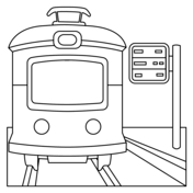 Transport emoji coloring pages free coloring pages