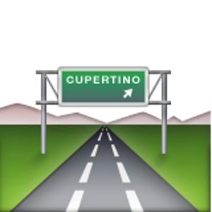 Motorway highway signs cupertino emoticon