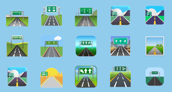 Ðï motorway emoji