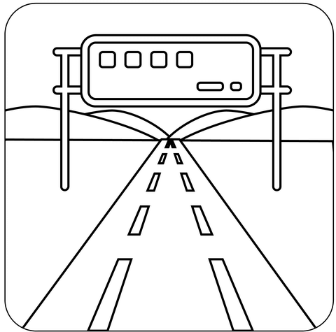 Motorway emoji coloring page free printable coloring pages