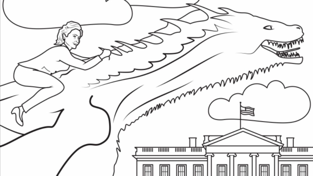 Hillary clinton coloring book presidential candidate as daenerys targaryen superwoman and more â the hollywood reporter