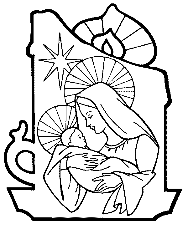The candle of hope nativity coloring pages printable christmas coloring pages free christmas coloring pages