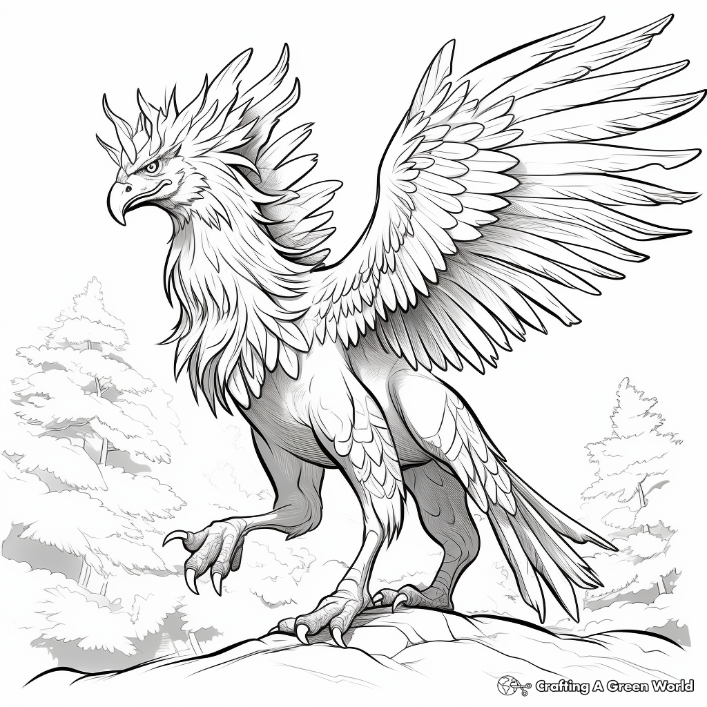Hippogriff coloring pages