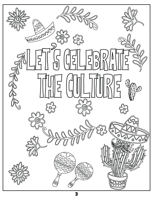 Hispanic heritage month coloring pages celebrating culture coloring sheets made by teachers