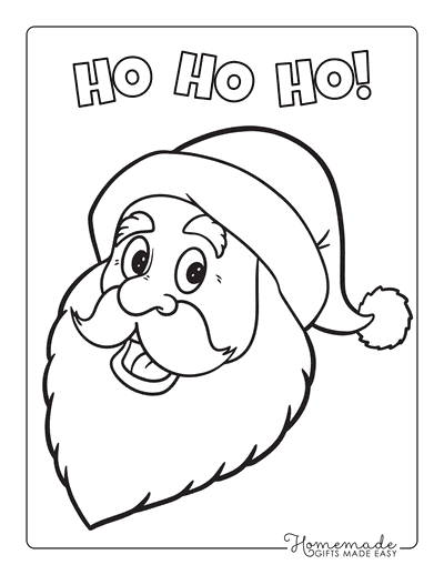 Best santa coloring pages for kids adults free printable pdfs