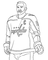 Hockey coloring pages nhl players