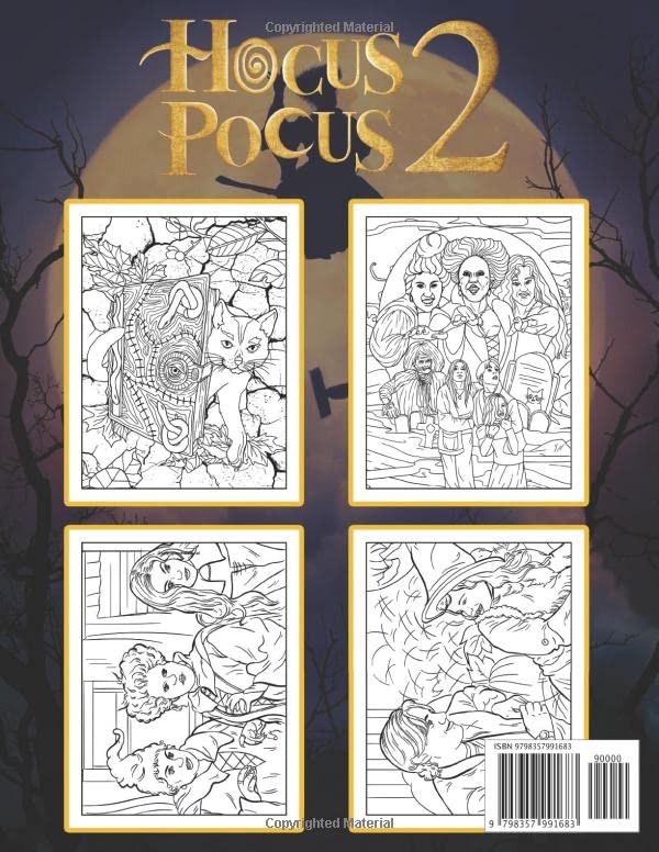 Hocus pocus coloring book â wynott wands