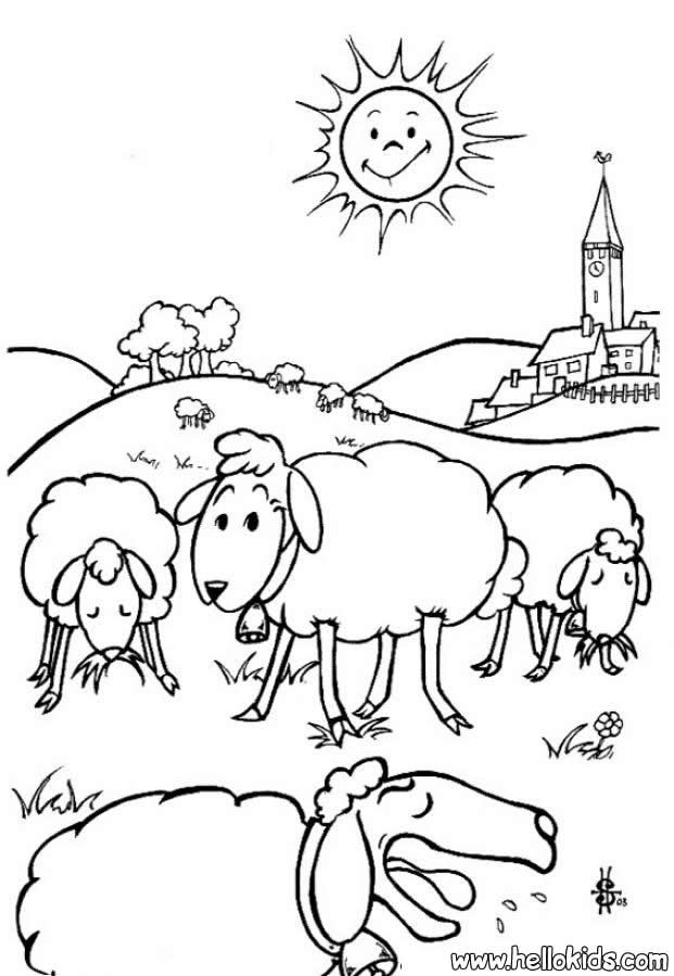 This sheep coloring page is available for free in farm animals coloring pages you can print itâ animal coloring pages farm animal coloring pages coloring pages