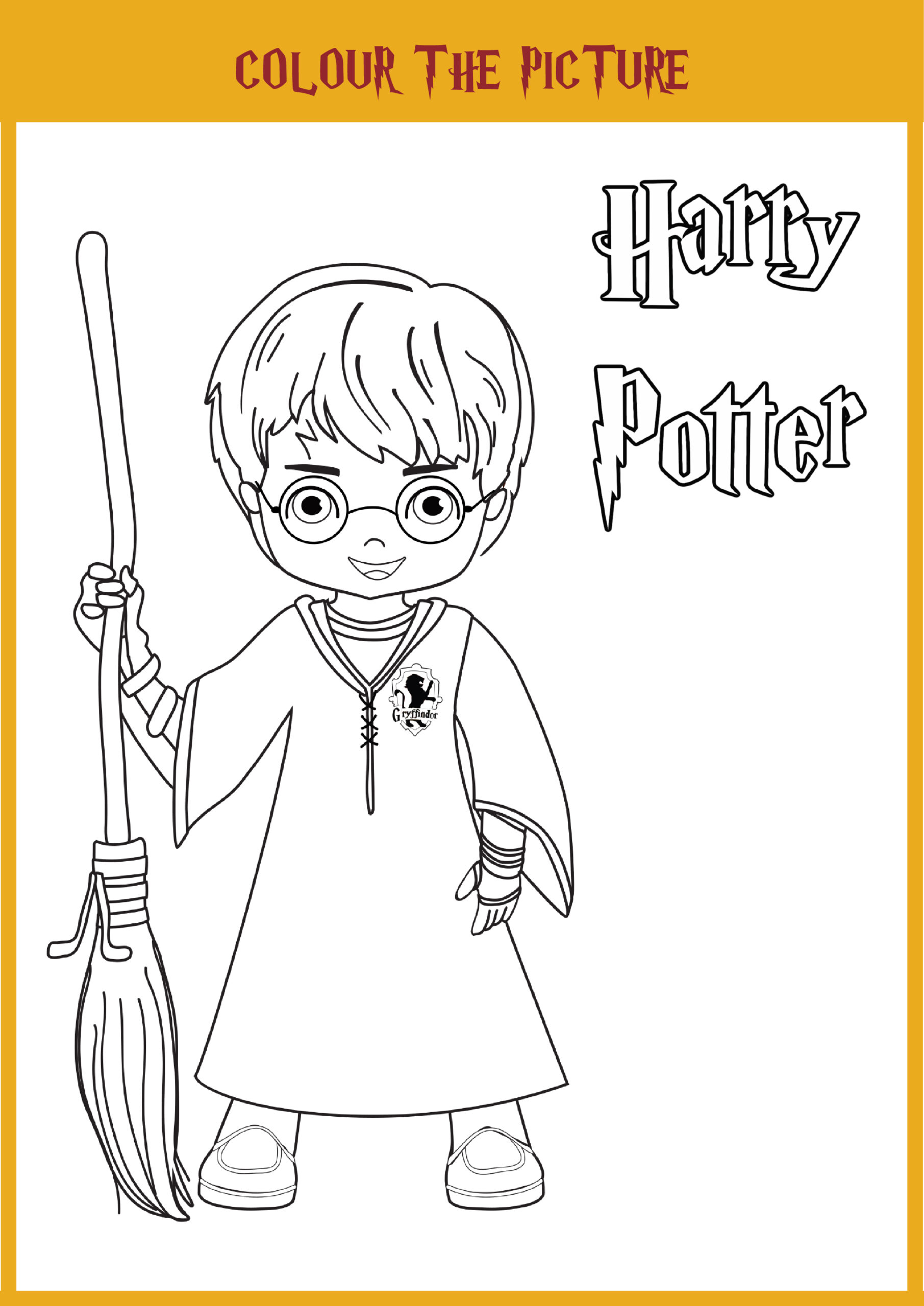 Harry potter colourg pages â the