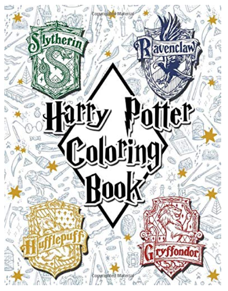 Harry potter coloring book â a thrifty mom