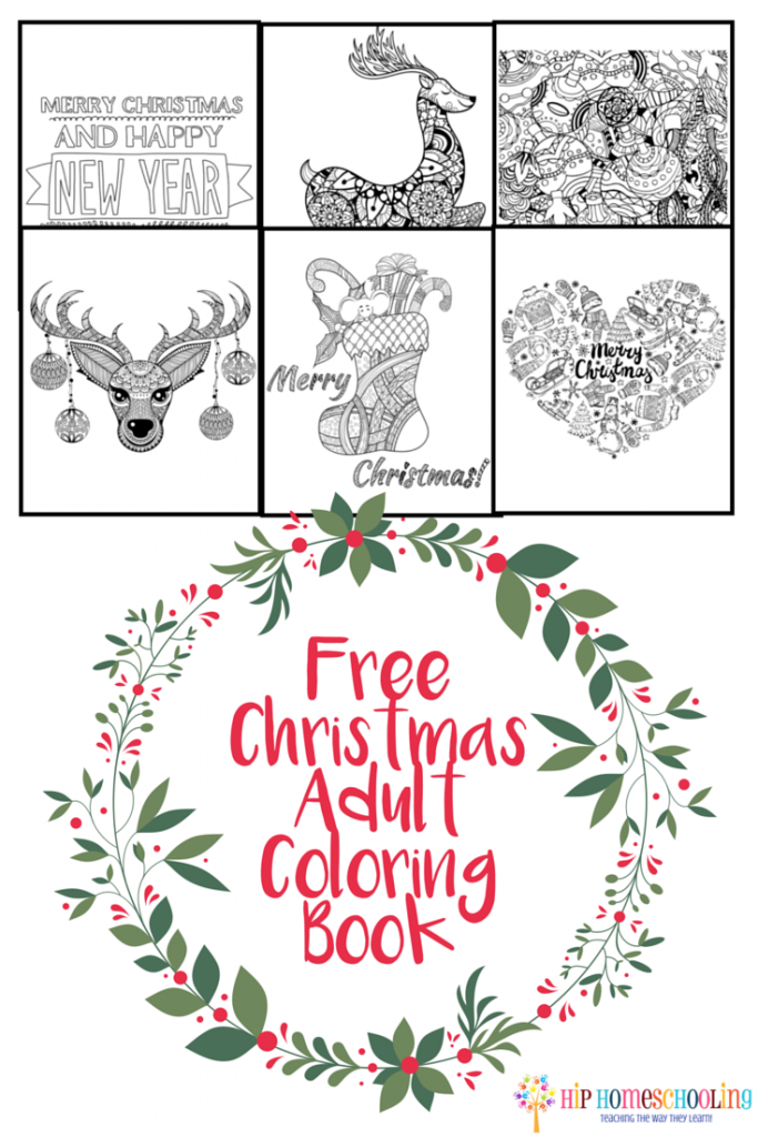 Adult coloring book reduce holiday stress this christmas