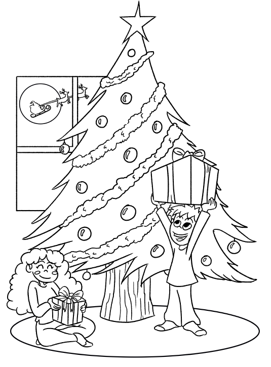 Free christmas coloring page â custom coloring books curious custom made in the usa