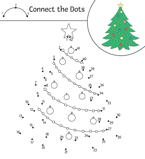 Premium vector vector christmas dot