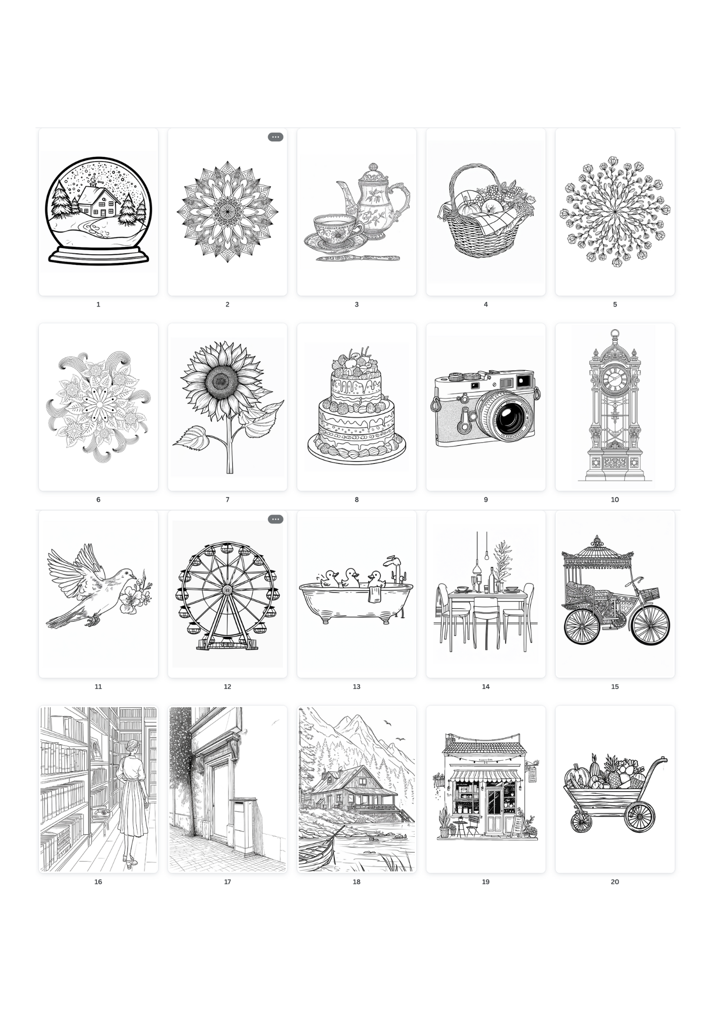 Coloring pages â january â store