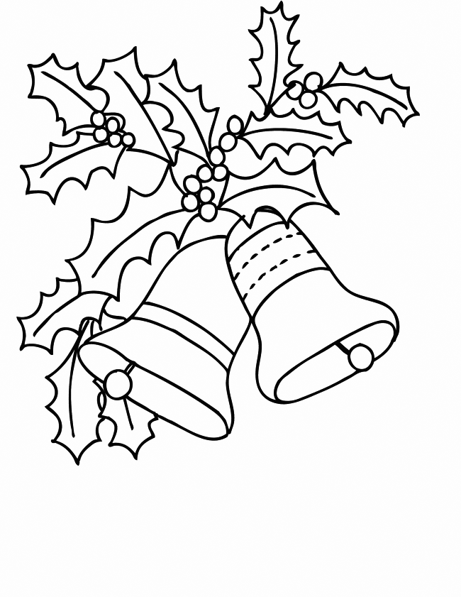 Holly coloring pages