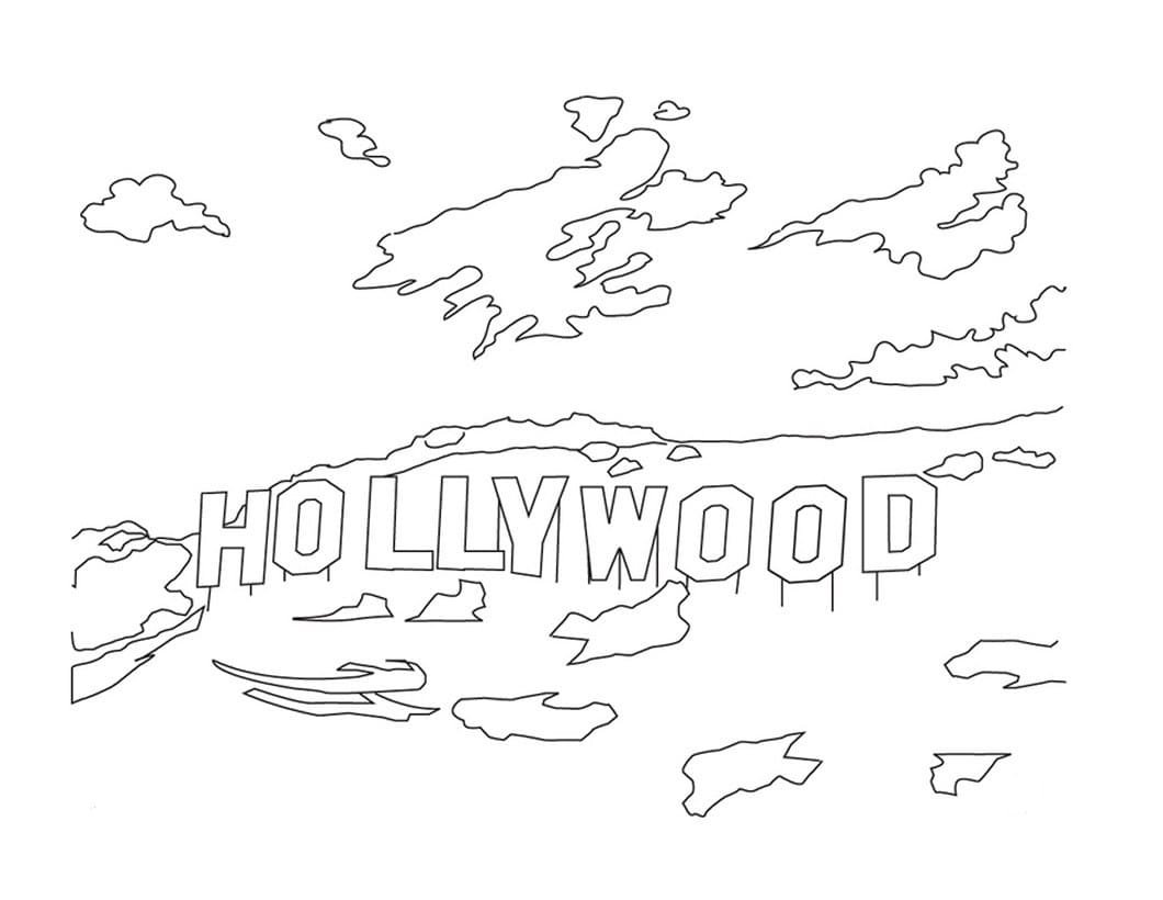 Los angeles coloring pages printable for free download