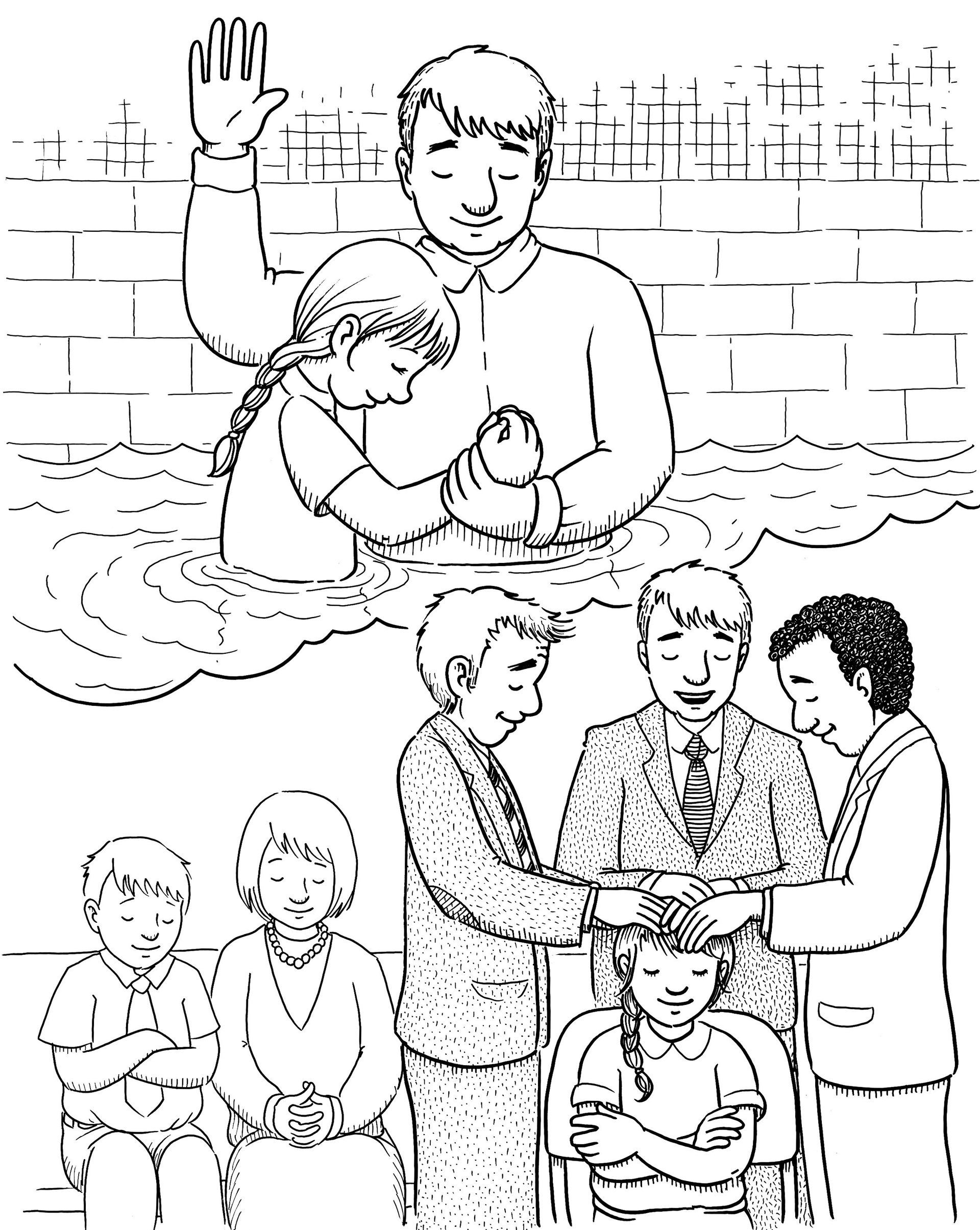 Baptism and the gift of the holy ghost