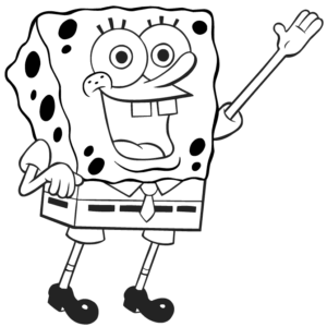 Spongebob coloring pages printable for free download