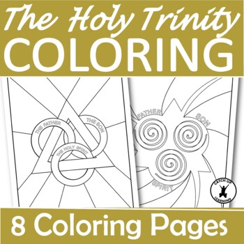 The holy trinity catholic coloring pages by catch