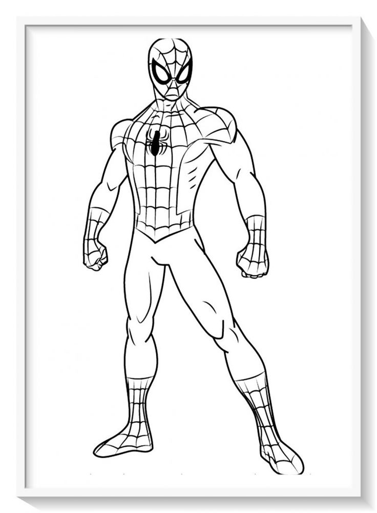 Fichas de spiderman para colorear ð biblioteca de imãgenes online spiderman dibujo para colorear hombre araãa para pintar spiderman para pintar