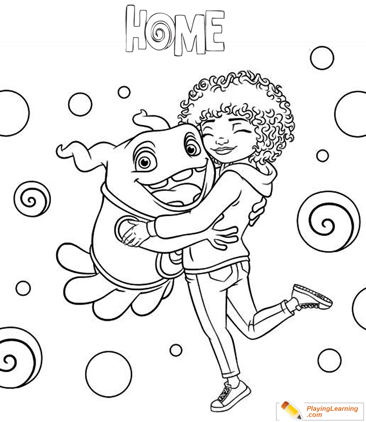 Home movie oh coloring page free home movie oh coloring page