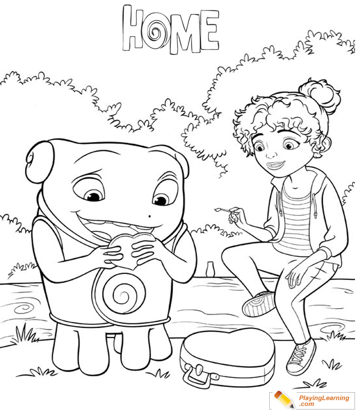 Home movie oh coloring page free home movie oh coloring page