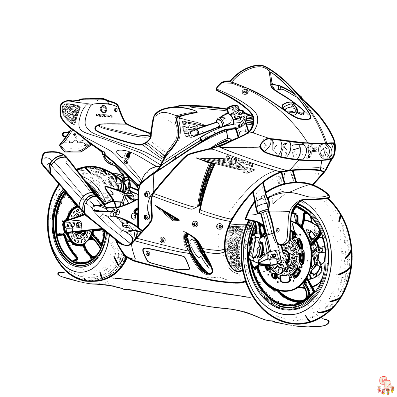 Printable honda coloring pages for kids and adults