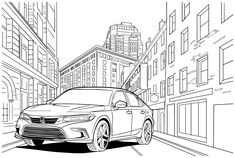 Honda coloring pages ideas coloring pages honda honda cars