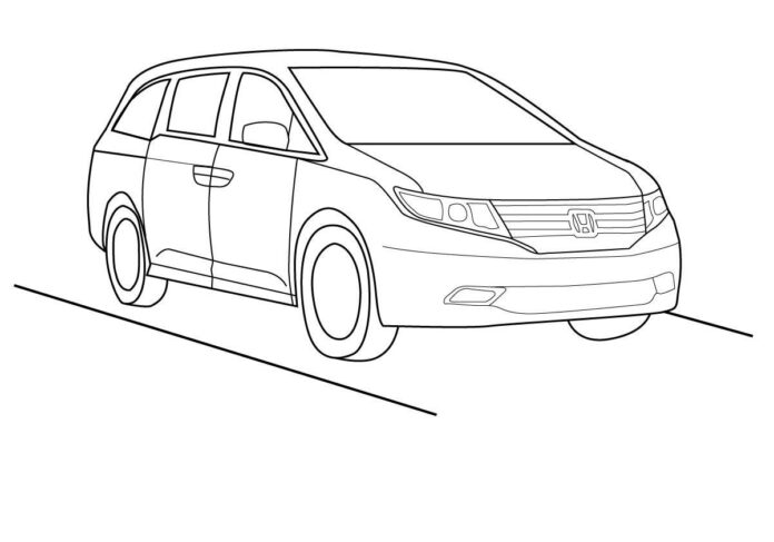 Honda odyssey coloring book to print and online