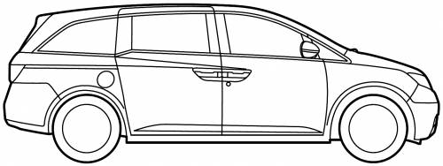 Blueprints cars honda honda odyssey