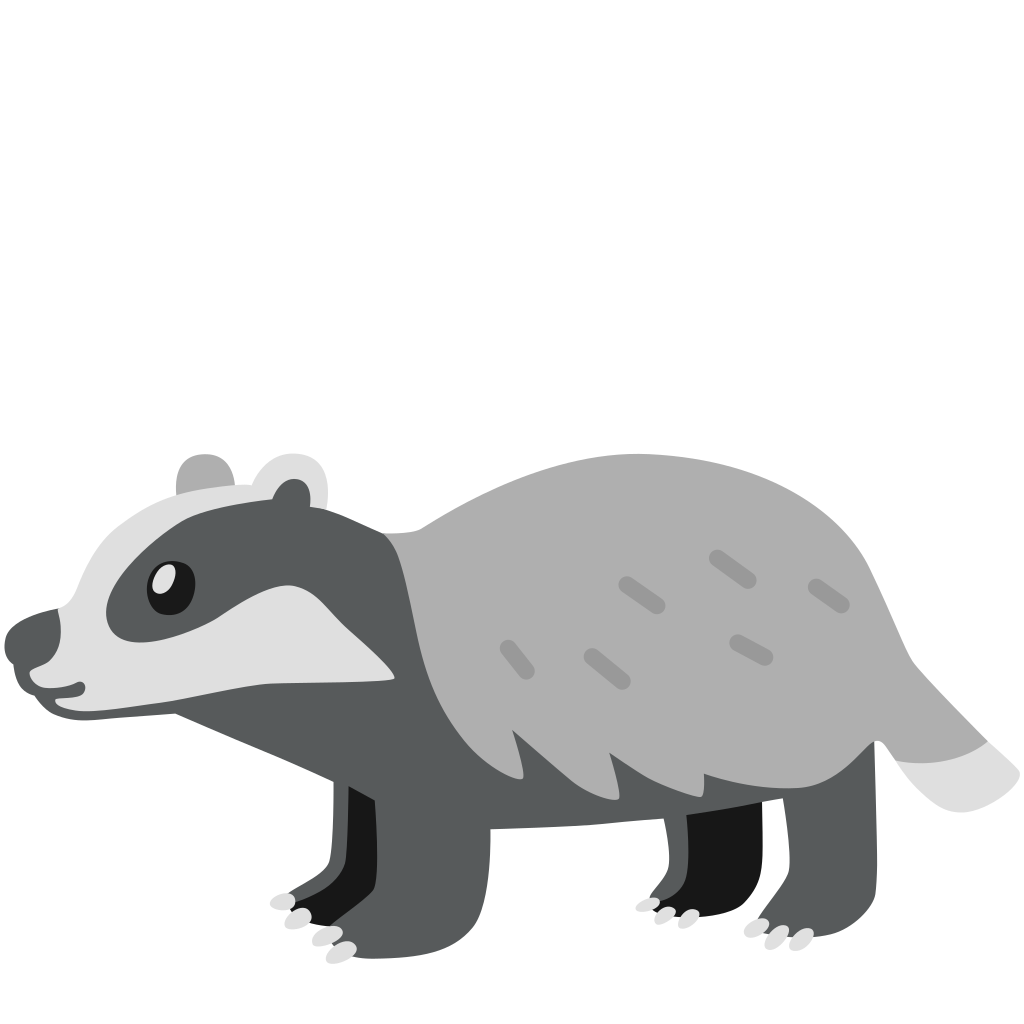 Ð badger emoji