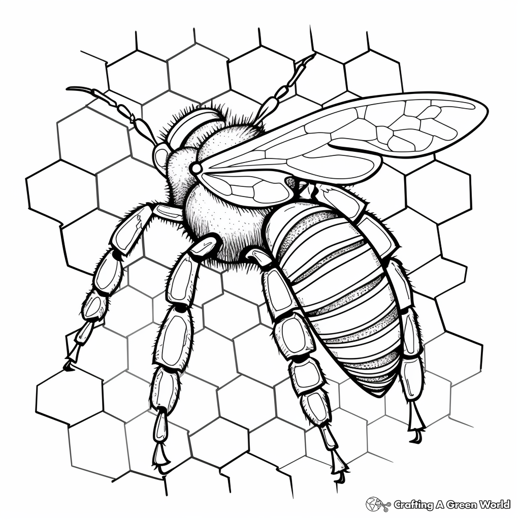 Honeyb coloring pages