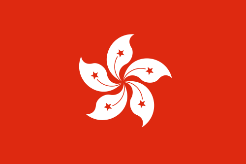 Flag of hong kong