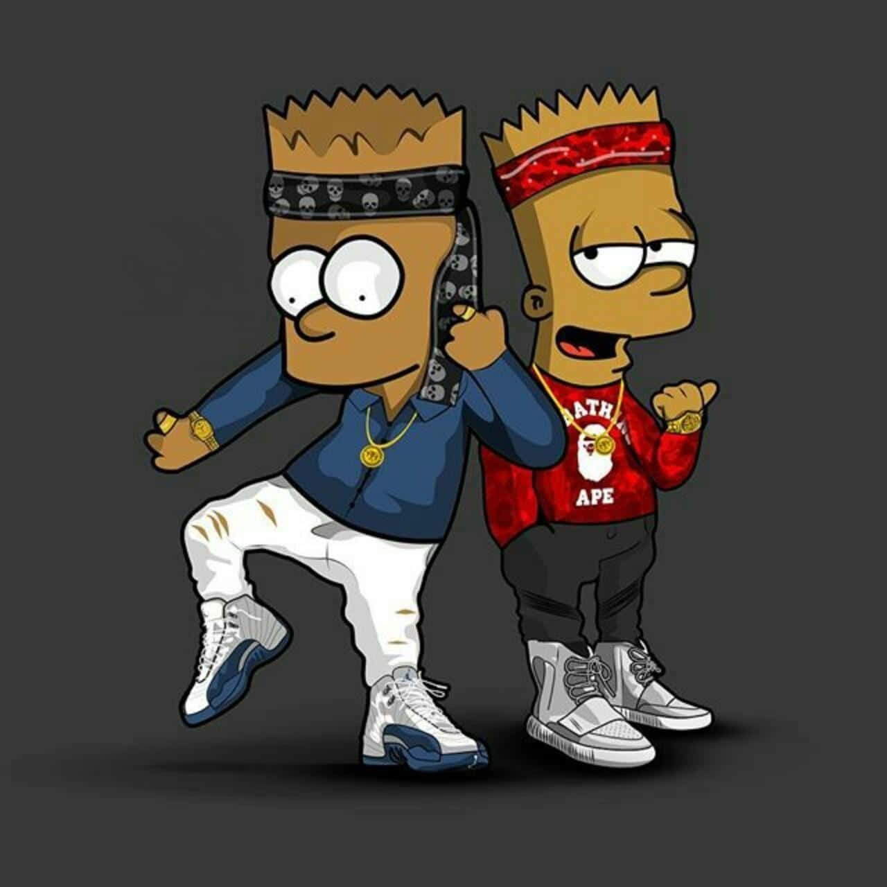 Download hood cartoon the simpsons wallpaper