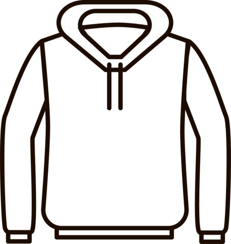 Hoodie coloring page free printable coloring pages