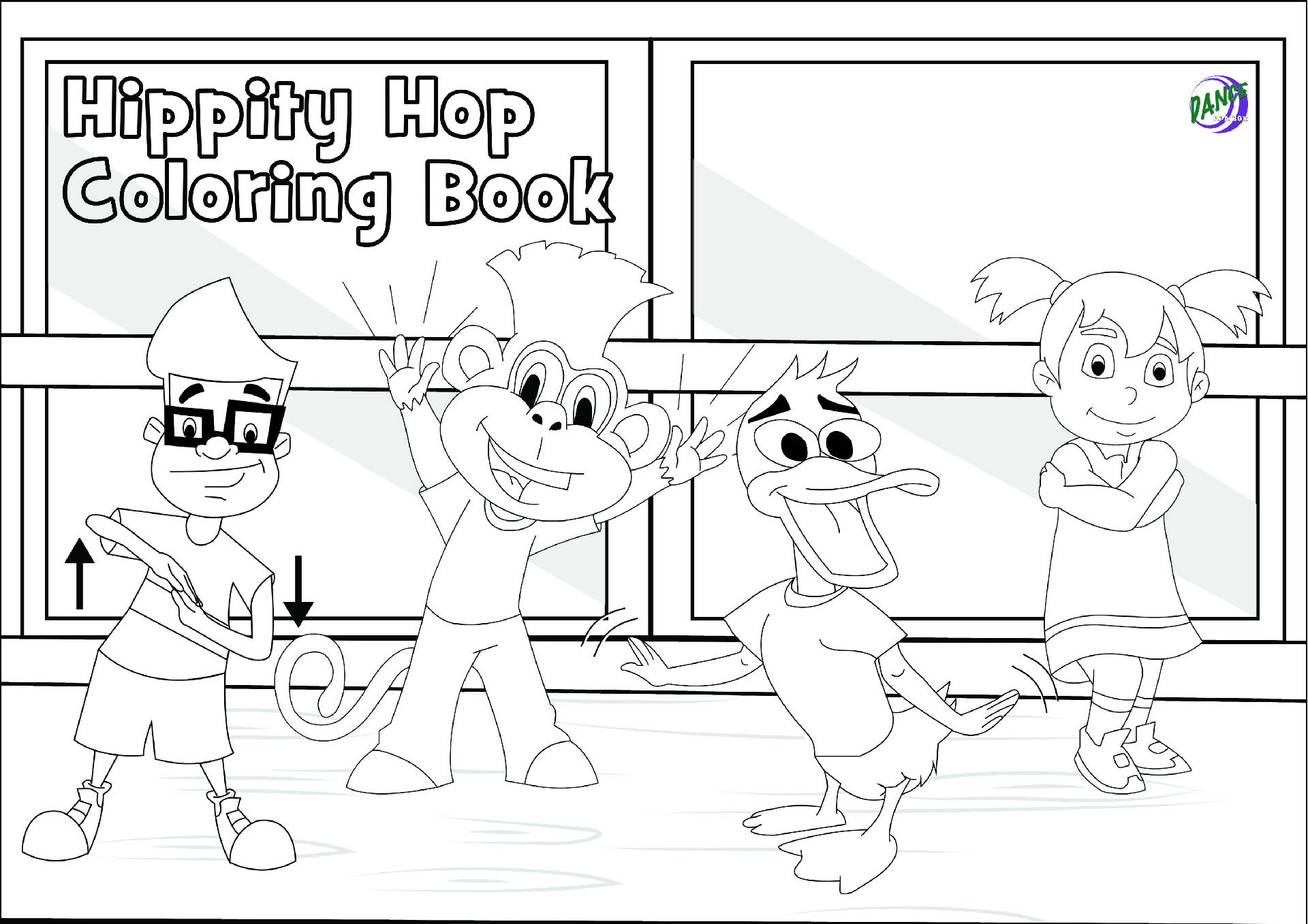 Hip hop coloring book preschool â teaching artist exchange