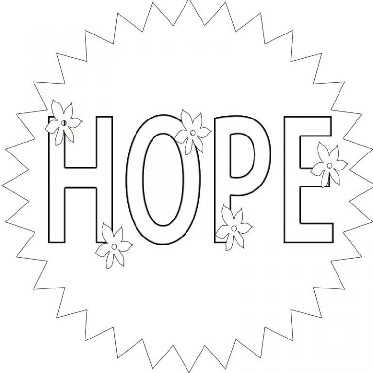 Printable hope coloring pages free coloring pages free printable coloring pages printable coloring pages