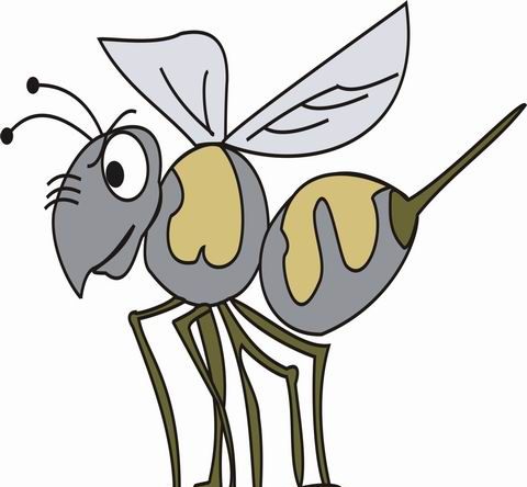 Hornet coloring pages for kids to color and print