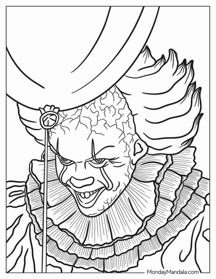 Horror coloring pages free pdf printables halloween coloring pages halloween coloring pages printable coloring pages