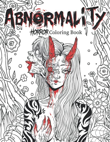 Pdf free abnormality horror coloring book for adults a terrifying collection of creepy spine