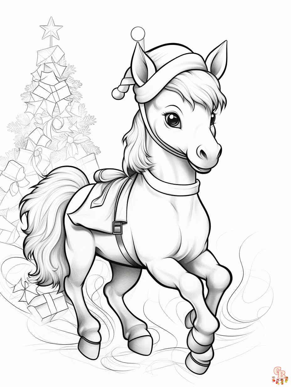 Discover the best horse coloring pages