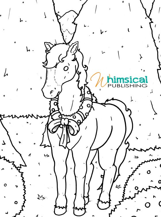 Free colouring pages horse coloring pages printable christmas coloring pages horse coloring