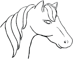 Image result for horse head template printable modelos de tapetes desenhos inspiraãão