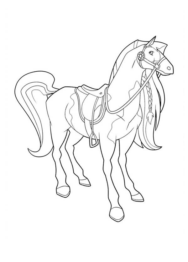 Coloring page horseland cartoons â printable coloring pages