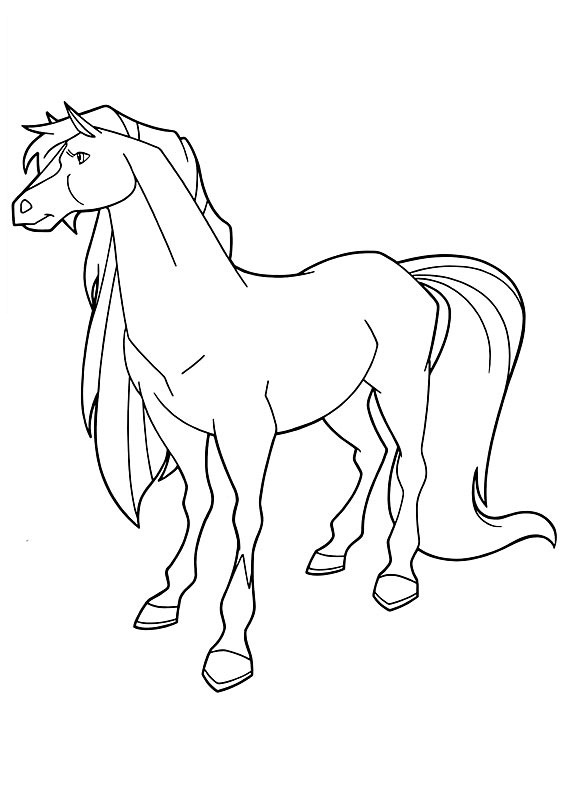 Free printable horseland coloring pages for kids