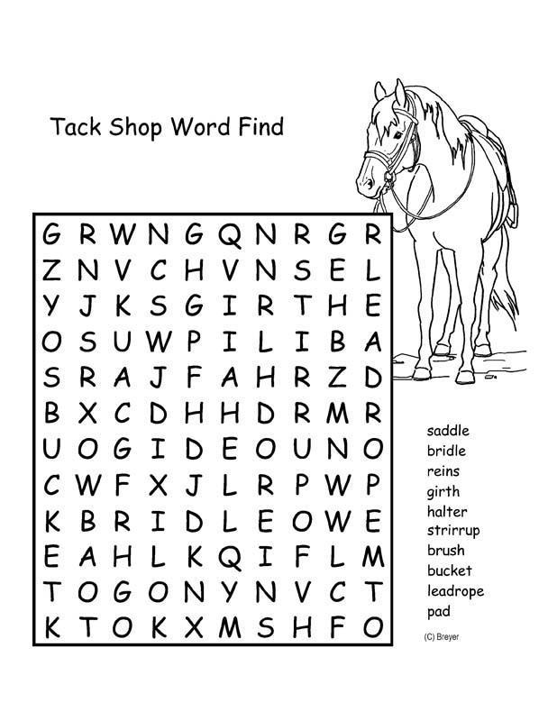 Coloring pages tagged word games