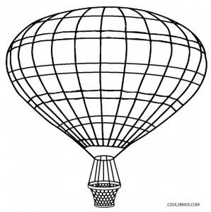 Hot air balloon basket coloring page air balloon vintage hot air balloon balloons